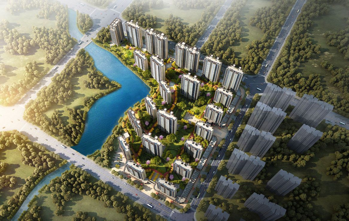 常德福捷上悦府怎么样？项目占地面积97207㎡，建筑面积312018㎡，绿化率35%，容积率2.5，规划户数1960户，由11栋高层、小高层组成。