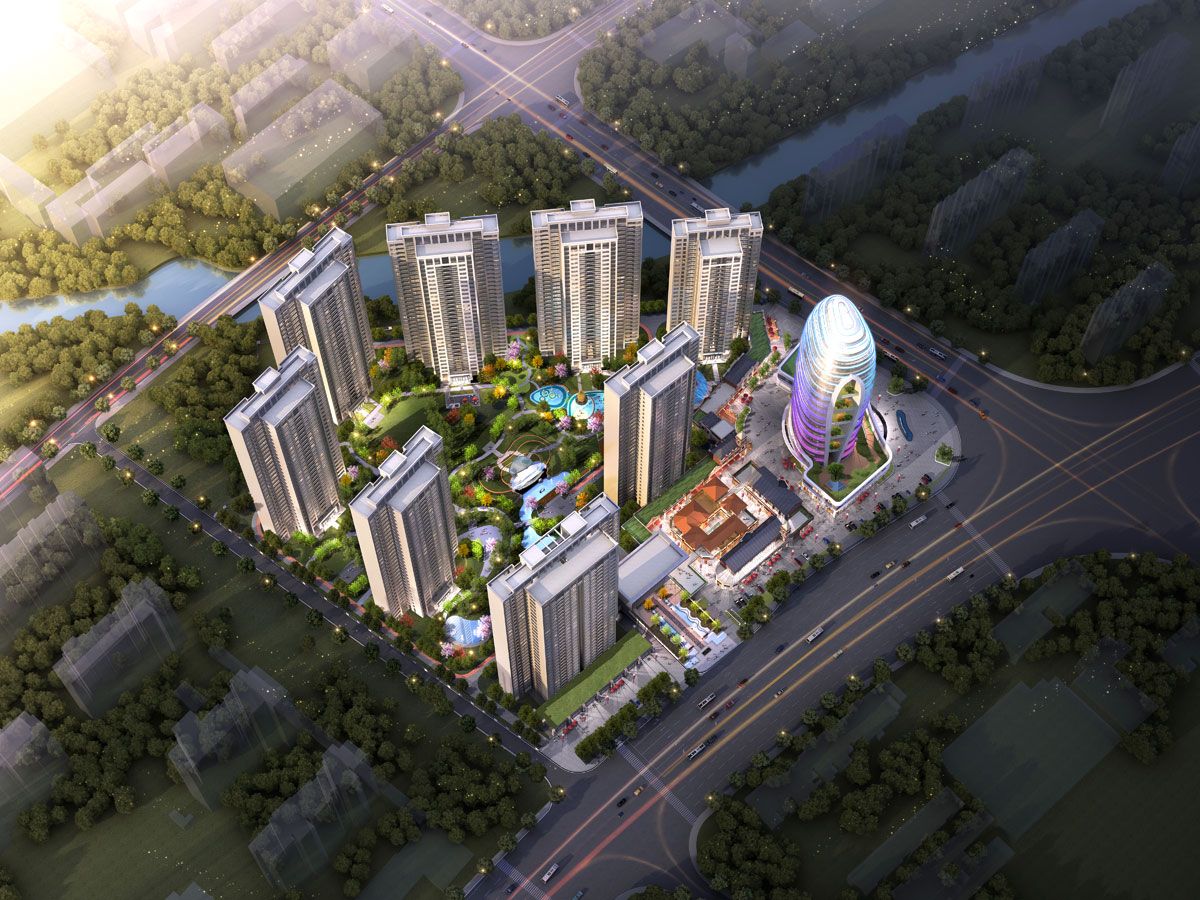 常德御龙湾怎么样？项目一期占地约80亩，由8栋高层住宅、1栋星级酒店和5000多平商业街组成，占地面积近80亩，容积率2.6，绿化率达37%，规划数据1014户。