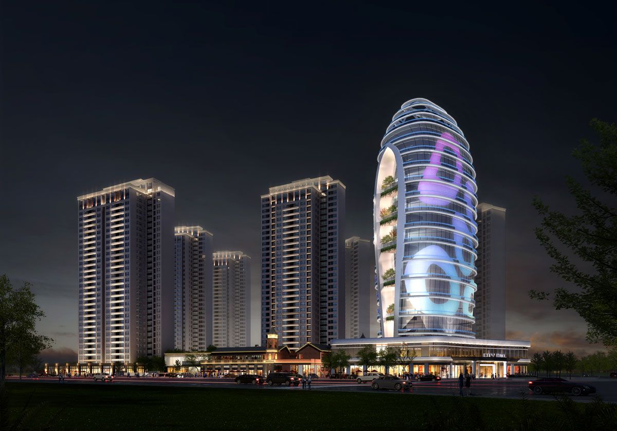 常德御龙湾怎么样？项目一期占地约80亩，由8栋高层住宅、1栋星级酒店和5000多平商业街组成，占地面积近80亩，容积率2.6，绿化率达37%，规划数据1014户。