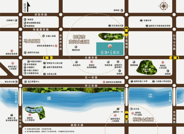 益阳绿地玉裬府怎么样?项目占地约5万方，总建筑面积约12万方,容积率仅为2.0,绿化率30%,小区规划总户数750户,由12幢花园洋房、小高层、高层及沿街商铺组成。