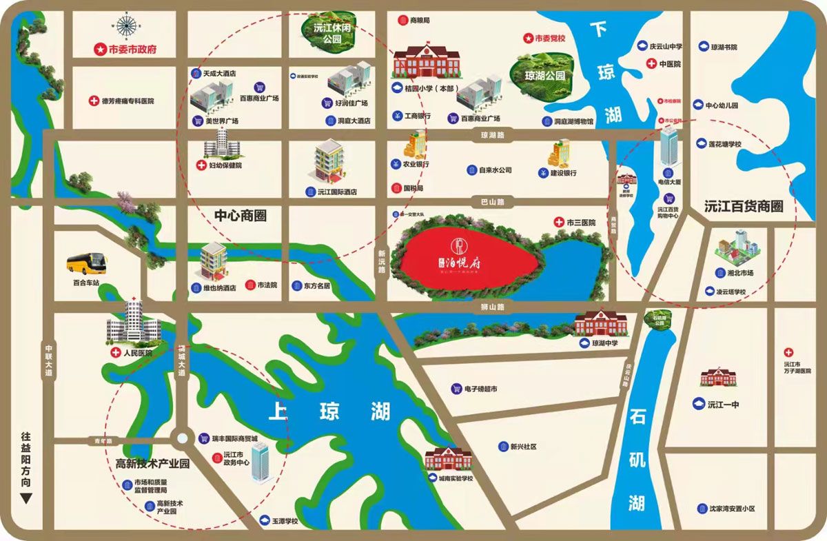 沅江泊悦府怎么样?项目总占地面积约1.25万㎡,容积率2.8,绿化率35%,停车位356个,小区规划总户数,284位,沅江泊悦府位于沅江市狮山东路。