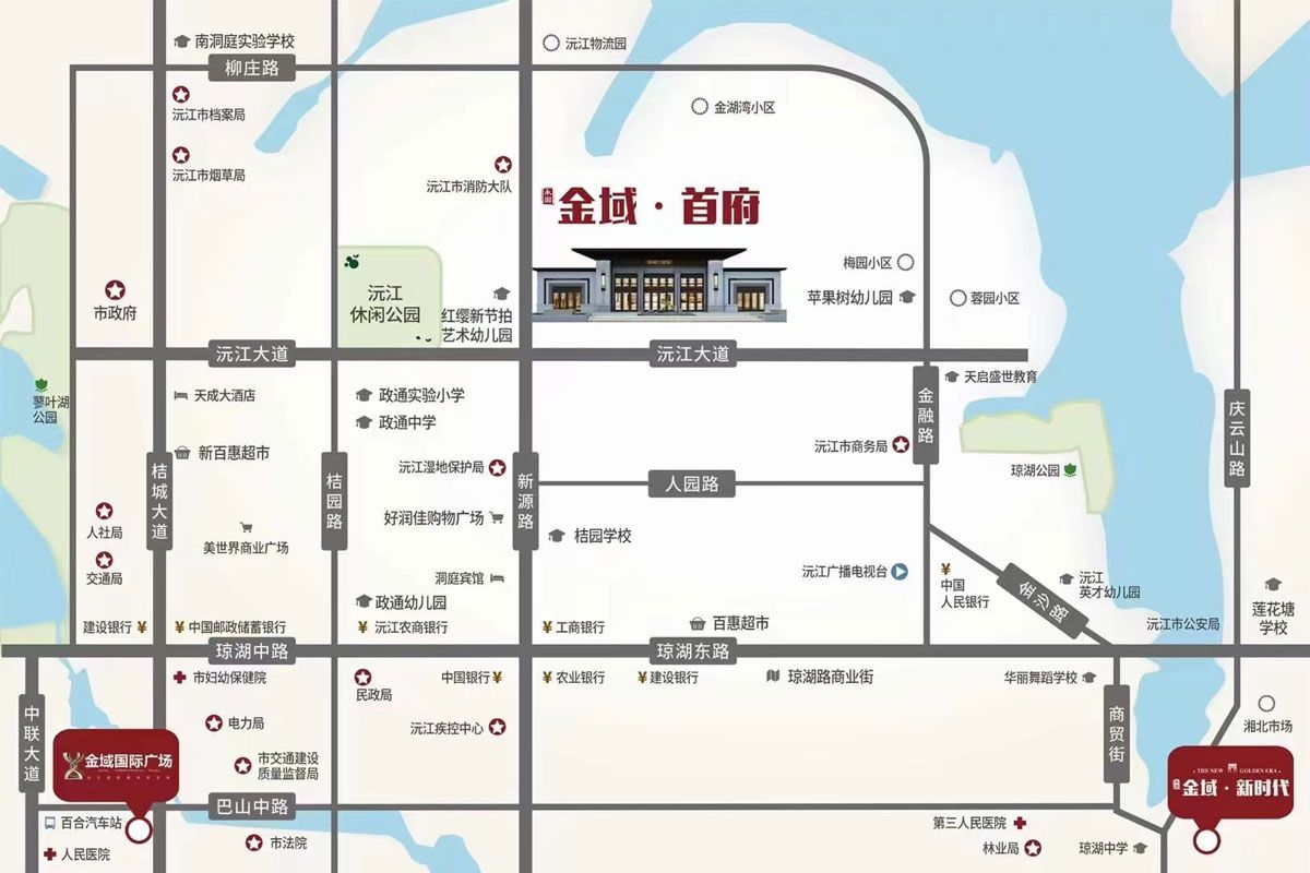 沅江金域首府怎么样?项目总占地面积10742.19㎡,建筑面积26833㎡,容积率2.5,绿地率35.13%,停车位数194个,规划户数226户。