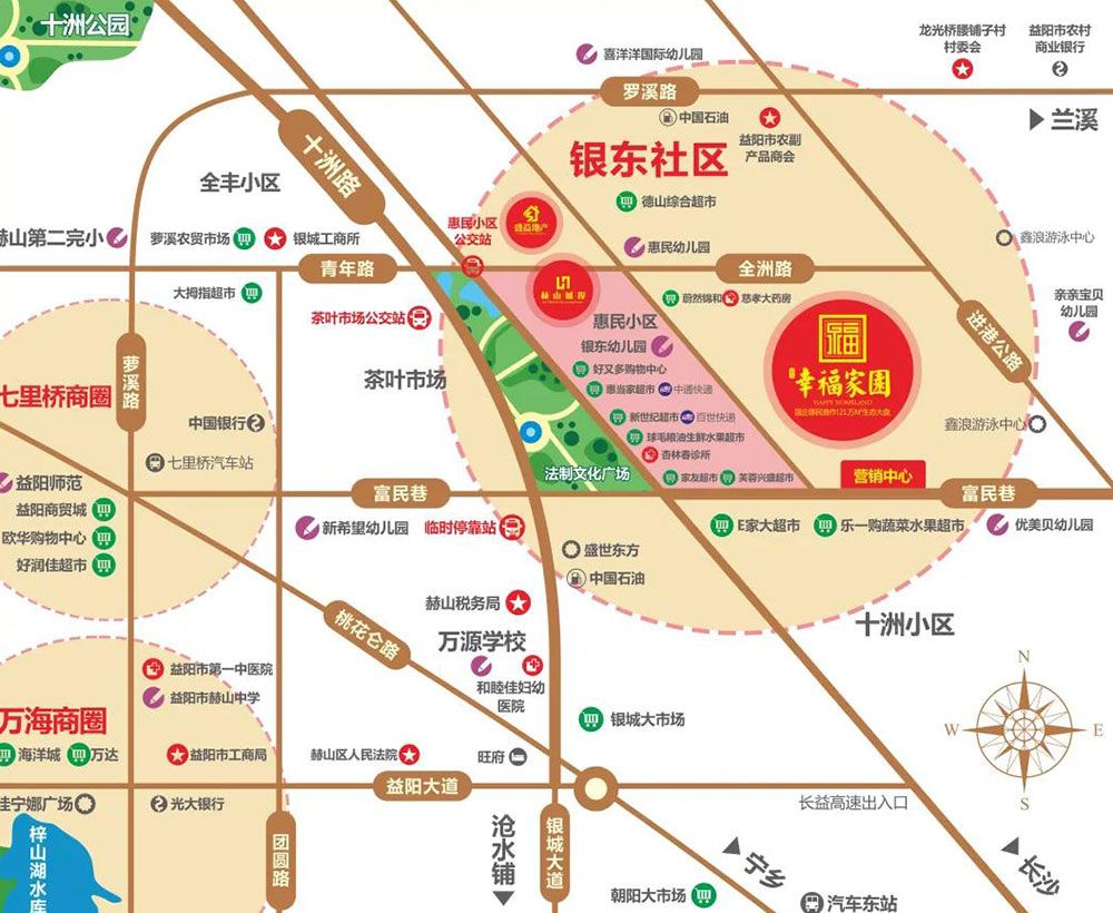 益阳盛益幸福家园好不好?项目用地面积为53271.00㎡,项目总建筑面积209881.24㎡,小区规划户数1514户,停车位1186个,容积率2.75。