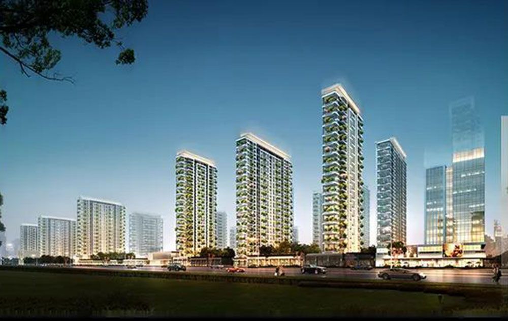 益阳新华府怎么样?项目总占地面积超500亩,建筑面积约110万㎡,小区规划住宅4636户,绿化率56%,建筑面积约98㎡-358㎡空中院系大宅。