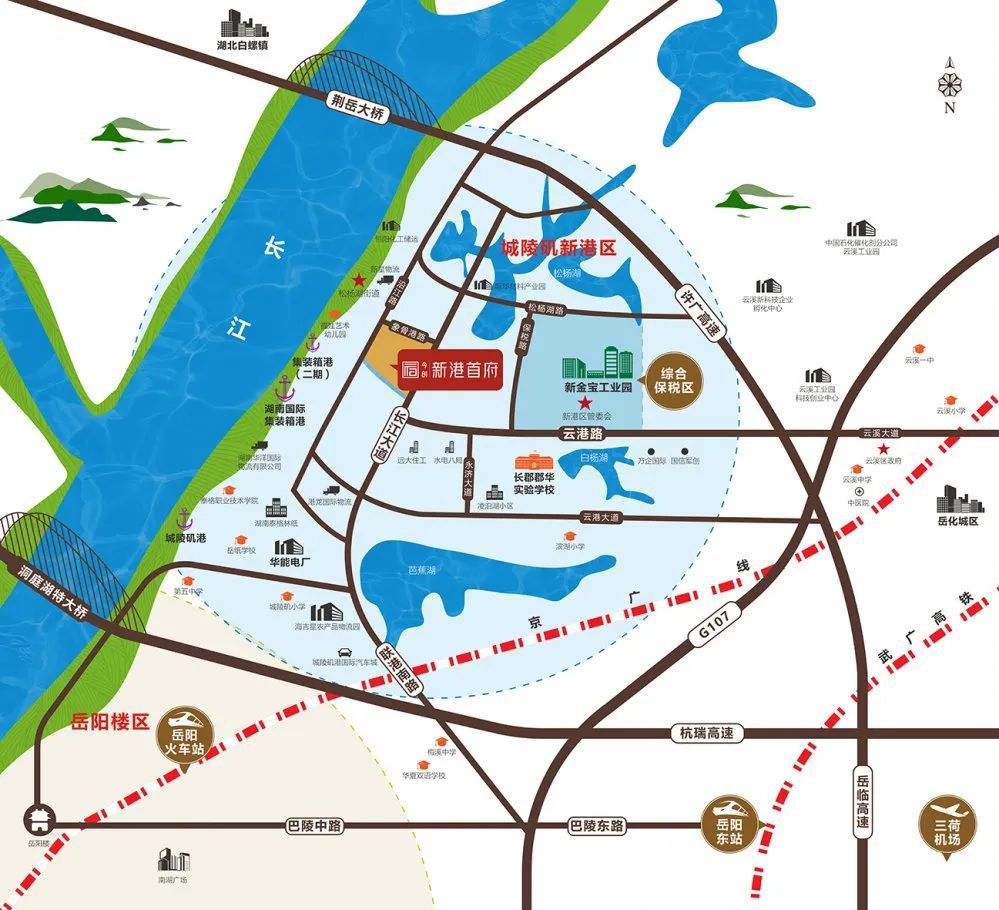 岳阳新港首府怎么样?项目占地面约13万㎡,总建面约27.4万㎡,由6栋商墅,9栋小高层,18栋高层组成,小区规划住宅1576户,停车位2195个,楼栋总数27栋。