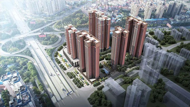 岳阳港九湾二期怎么样?项目总用地面积约50亩,总建筑面积近16万方,绿地率高达35%以上,由5栋高层建筑围合而成,分两期开发：一期开发的1#、2#栋目前已入住。