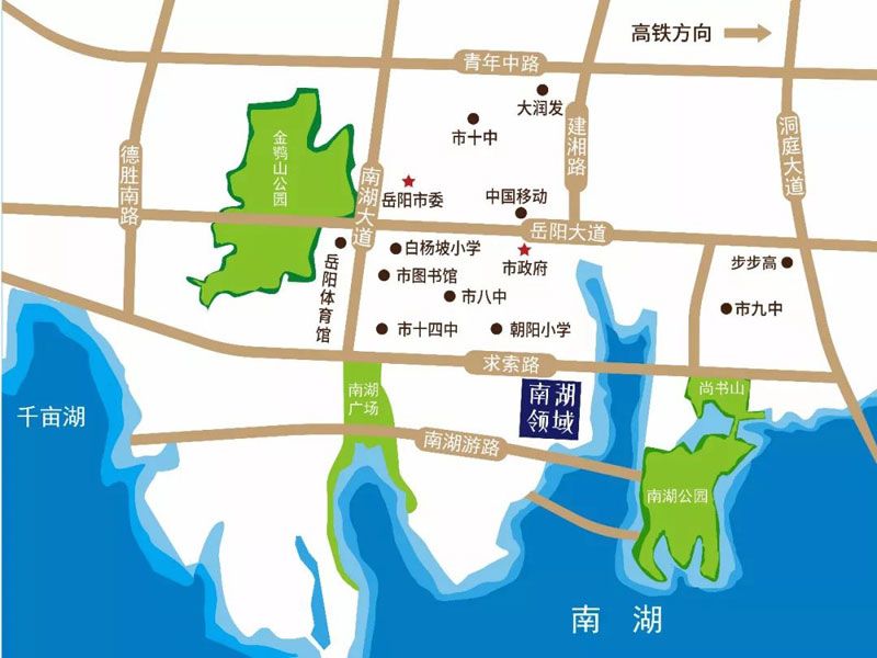 岳阳南湖领域怎么样?项目位于岳阳楼区求索东路213号,容积率5.68,绿化率35%,小区规划住宅434户,停车位568个（地上：31 个 地下：537个）。