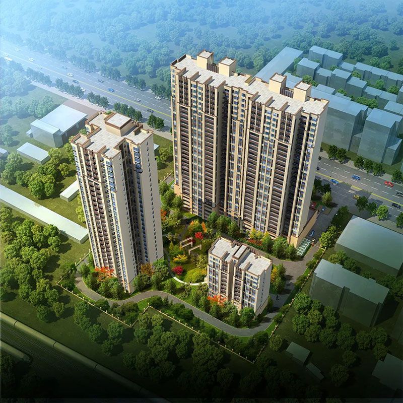 岳阳枫庭佳苑怎么样?项目总占地面积约11930㎡,总建筑面积约64745㎡,绿化率35%,容积率3.0,停车位共计464个,总栋数3栋（1栋小高层、2栋高层）。