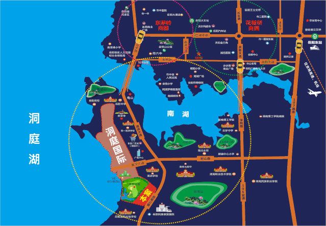 岳阳洞庭国际半岛公园怎么样?项目建筑面积约29万㎡,由9栋小高层、5栋高层和20栋别墅组成,小区规划住宅1702户,车位数量多达2217个。