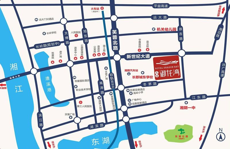 湘阴文御龙湾房子好吗?文项目位于湘阴县新世纪大道与原吉路交汇处,总占地面积约50亩,实际建筑面积10万平方米,容积率3.2,绿地率35%,小区规划住宅713户。