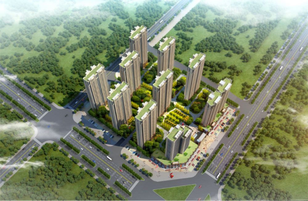 湘阴壹方城怎么样?项目总占地面积8026.23㎡,实际建筑面积约20万㎡,绿化率30%,容积率3.798,项目涵括10栋高层,位于芙蓉北路与新世纪大道交汇处。