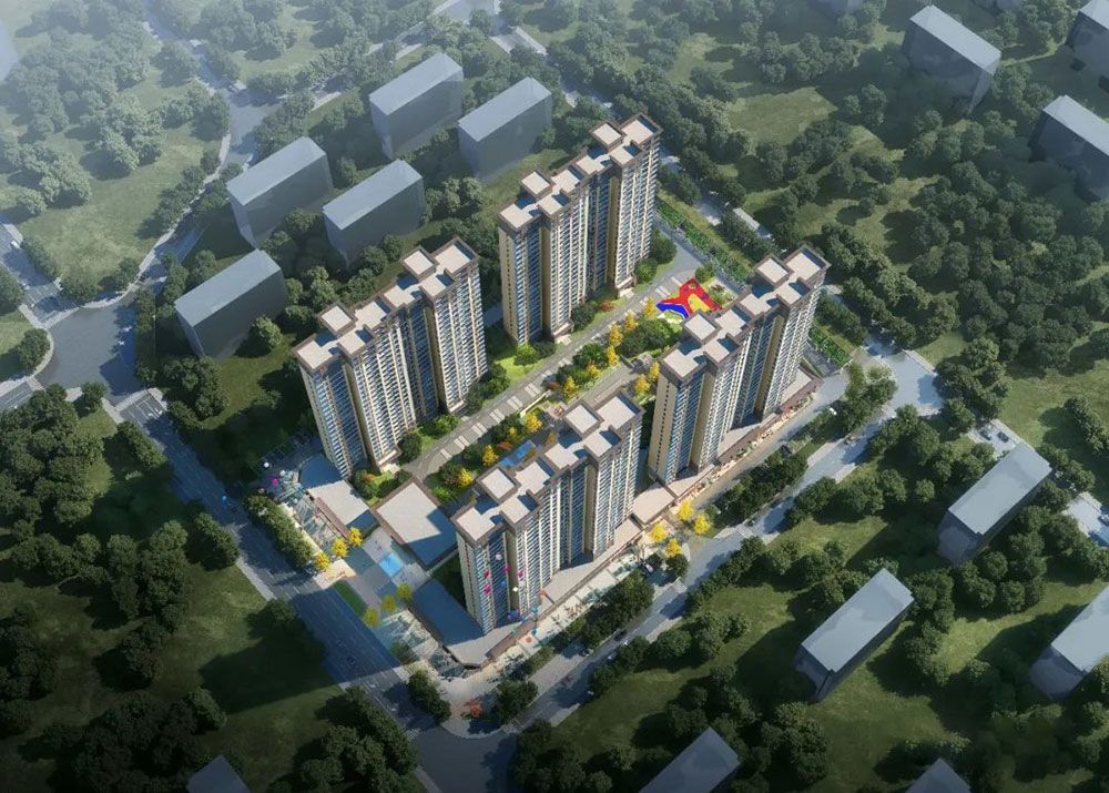 平江远城未央府怎么样?项目占地面积30657.72㎡,实际总建筑面积92004.38㎡,容积率2.6,总栋数8栋,小区规划住宅584户,绿化率35.1%。