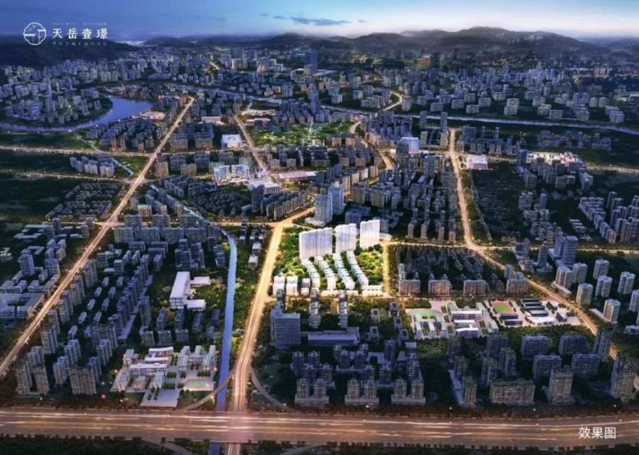 平江天岳壹璟怎么样?整个项目净用地约73亩,生态绿地总面积近200亩,总建筑面积约10万方,规划伴山合院,高层两种的居住业态,主推建面约285-450㎡。