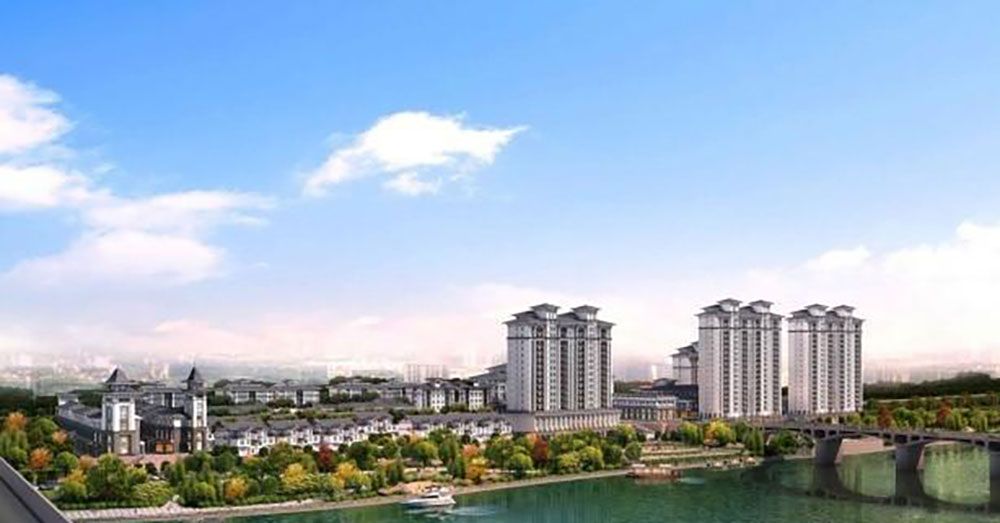 平江伍市滨江小镇二期怎么样?项目总建筑面积约10万平方米,绿化面积达50%,住宅部分规划有14栋住宅,其中有3栋18层江景华宅,11栋花园洋房,另外还有16栋江景别墅。