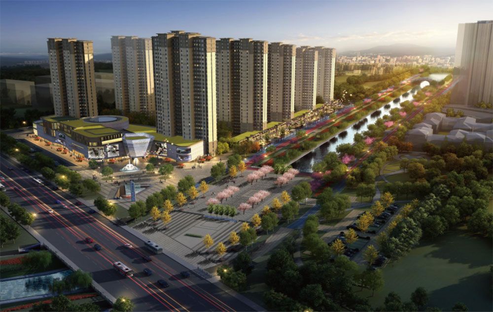 汨罗罗城中央广场怎么样?项目位于罗城大道与友谊河交汇处,容积率3.25,绿化率35%,小区规划住宅户数1066户,车位数1210个。