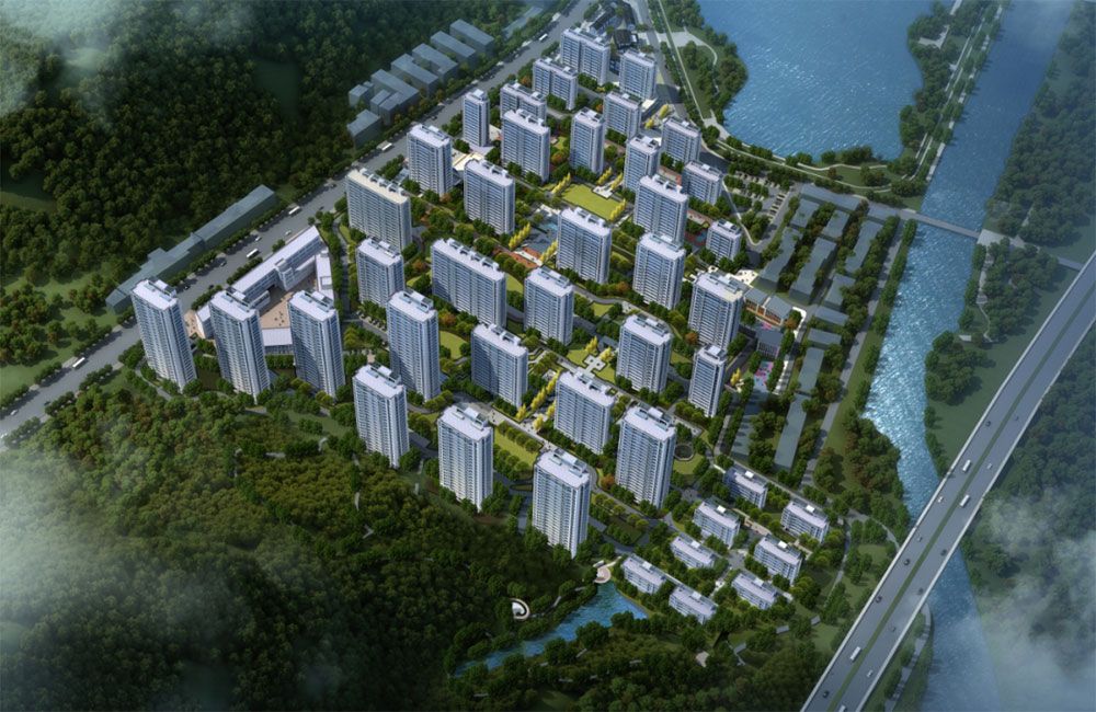 临湘桂语江南怎么样?项目总占地面积223.41亩,总建筑面积约35万方,容积率1.799,绿化率为35%,规划2194户,项目背山面水,面朝1700亩白云湖生态公园。