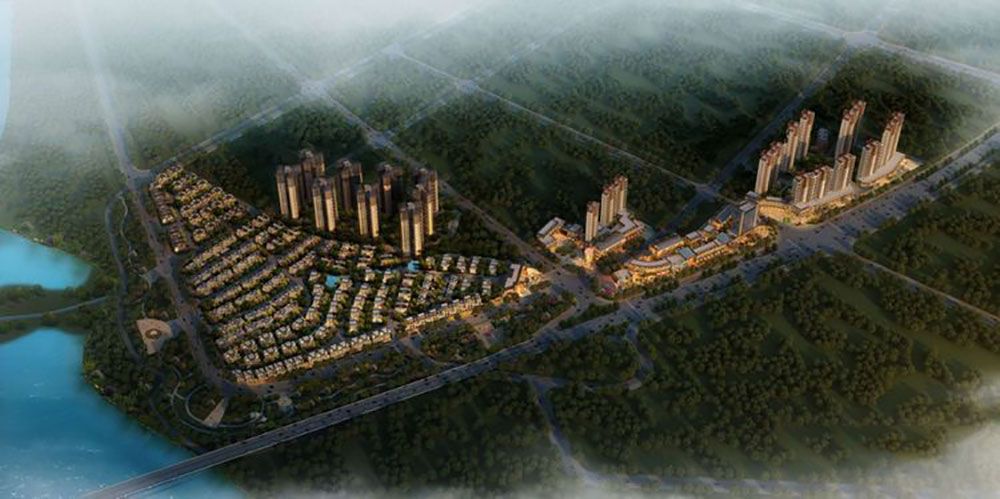 岳阳合众领岛别墅怎么样?项目总规划320亩,总建筑面积56万㎡,初期的别墅组团,规划180亩,建筑面积10万平方米,容积率0.8,产品类型以双拼、联排、商墅为主。