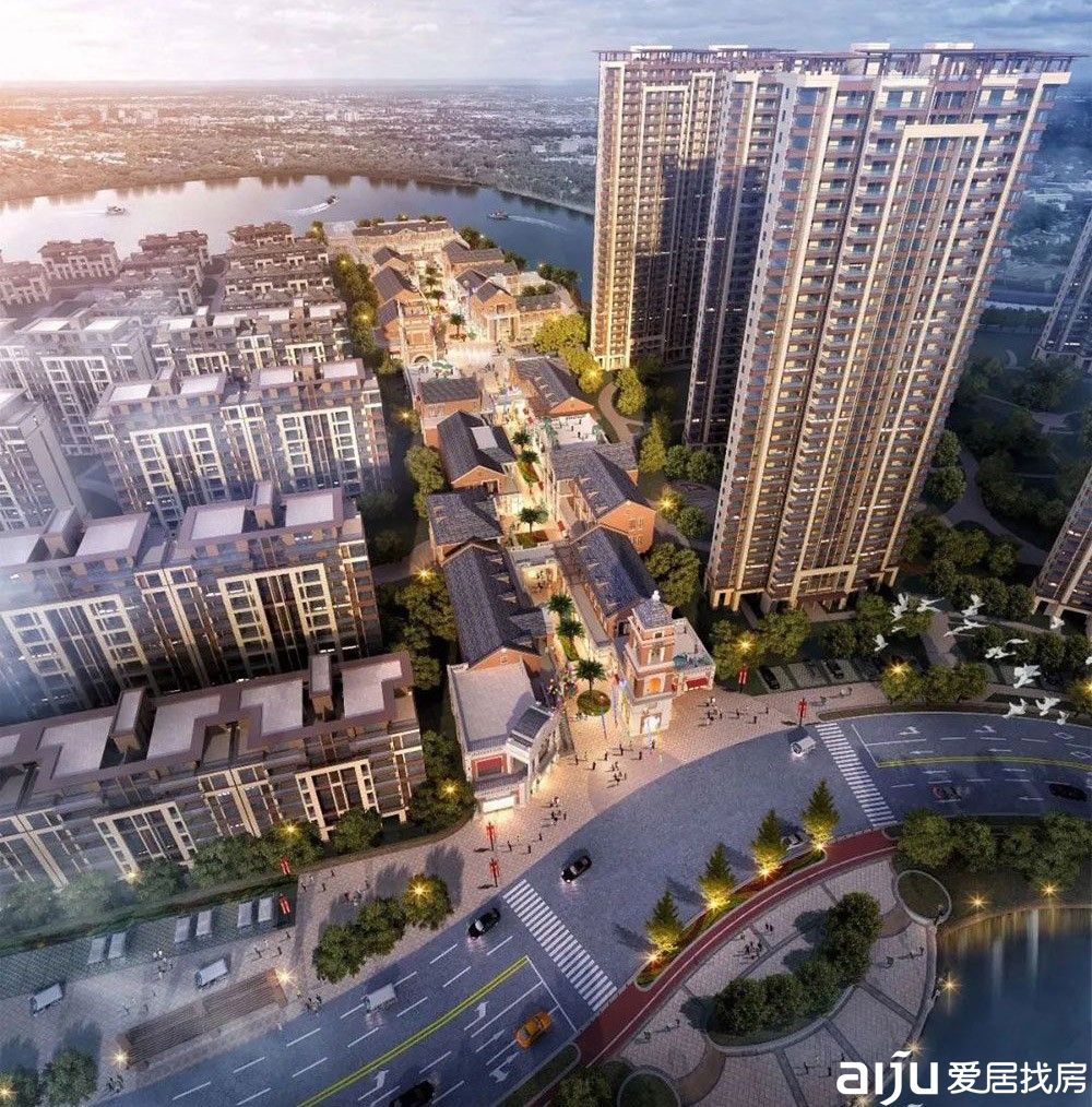 湘阴洋沙小镇君澜湾洋房怎么样?君澜湾二期规划用地面积104亩,规划建筑面积约10万㎡,容积率仅1.01,共516套（其中洋房220套，叠墅296套）。