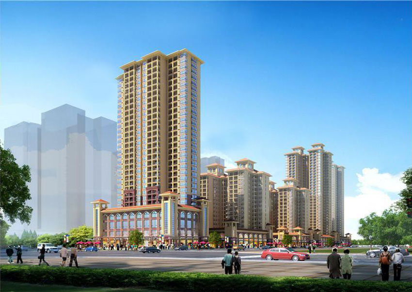 衡阳东方国际怎么样?项目位于珠晖区衡州大道与双江路交汇处,总占地面积约3.4万㎡,小区规划住宅总户数600户,共是5栋楼（分两期：一期1、2#栋，二期3、4、5#栋）。