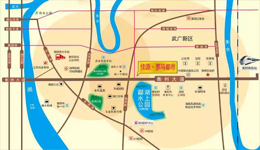 衡阳佳源酃湖都市二期怎么样?项目总占地515亩,以17-33层景观高层为主。规划为5万多方商业配套，其中，3万多方为购物中心，规划总户数4256户，车位5273个。