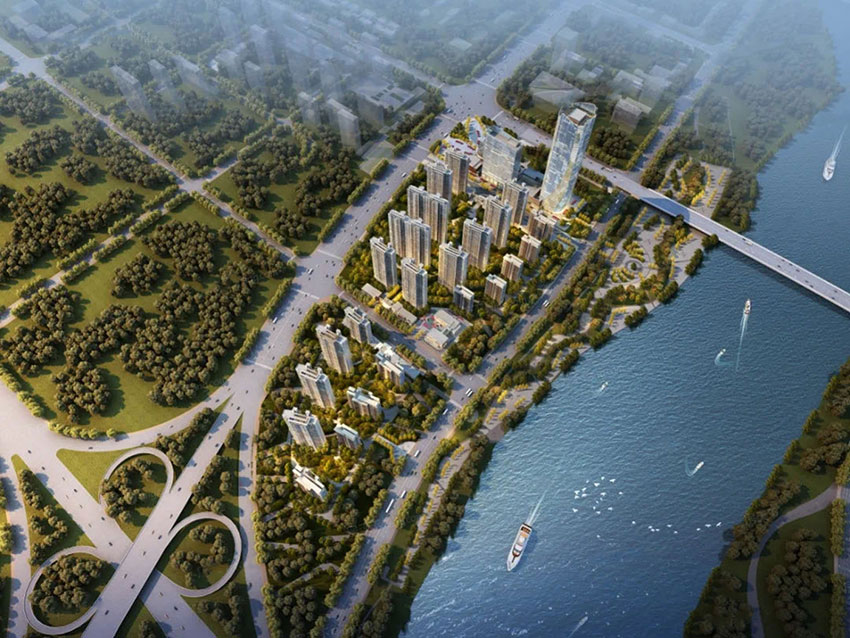 衡阳绿地衡阳城际空间怎么样?项目位于珠晖区雁城东路6号,总占地面积约1500亩,总建筑面积约200万平方米,容积率2.83,停车位2862个。