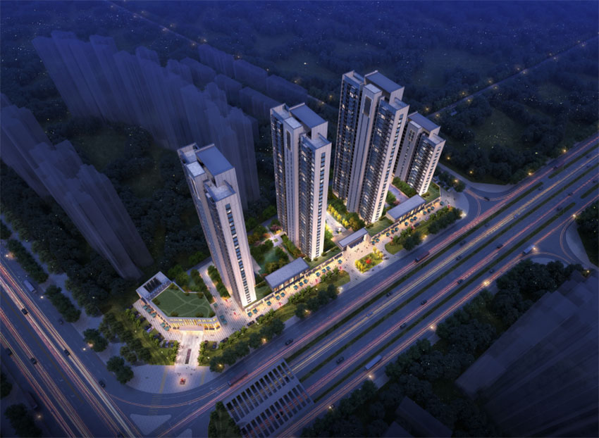 衡阳华颂星城值得买吗?项目位于珠晖区衡州大道与东二环交汇处,项目占地面积21806㎡,总体楼栋总数5栋，项目由1栋商业、3栋精品高层和1栋小高层组成。