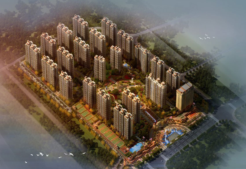 衡阳珠江帝景山庄怎么样?项目位于石鼓区蒸湘北路,总占地面积219237.5㎡,小区绿化率38%,小区规划楼栋总数为22栋，规划住宅总户数6587户。