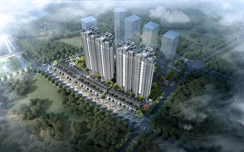 衡阳珠江和院怎么样?项目位于蒸湘区陆家新区风顺西路与新桥路交汇处，总占地面积42695.63㎡，小区楼栋总数10栋，停车位1001个，产品涵盖商墅、空中四合院。