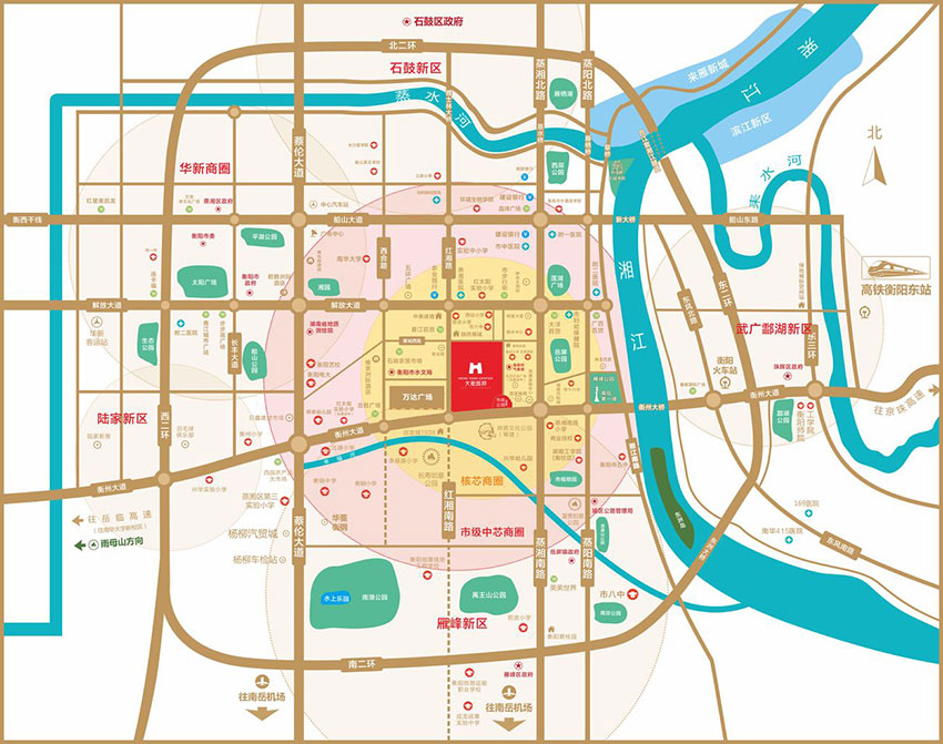 衡阳大衡城邦怎么样?项目总占地面积12万方，总建筑面积50万方，绿化率36.06%，由20栋高层电梯房及1栋酒店式公寓组成，项目位于蒸湘区衡州大道与红湘南路交汇处。