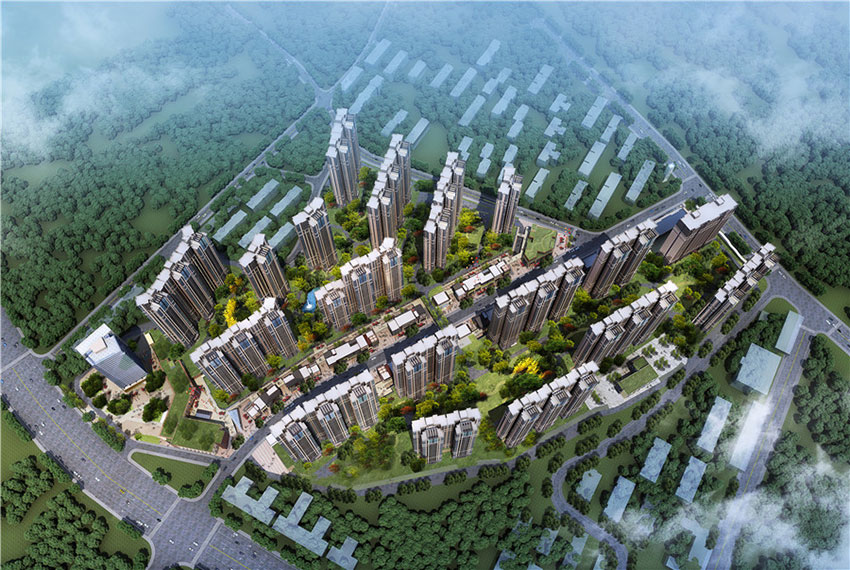 衡阳融冠乐城怎么样？项目总占地面积约20万㎡，容积率4.20，绿化率35%，小区楼栋总数17栋，规划住宅总户数5877户，项目位于蒸湘区蔡伦大道衡阳广电南100米。