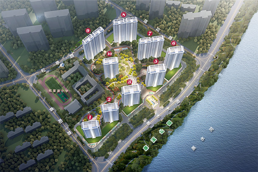 衡阳融冠云城值得买吗?​项目总占地面积约72.89亩，实际建筑面积约14万㎡，容积率3.00，绿化率35%，项目由9栋31-33层的两梯两户纯板楼组成。