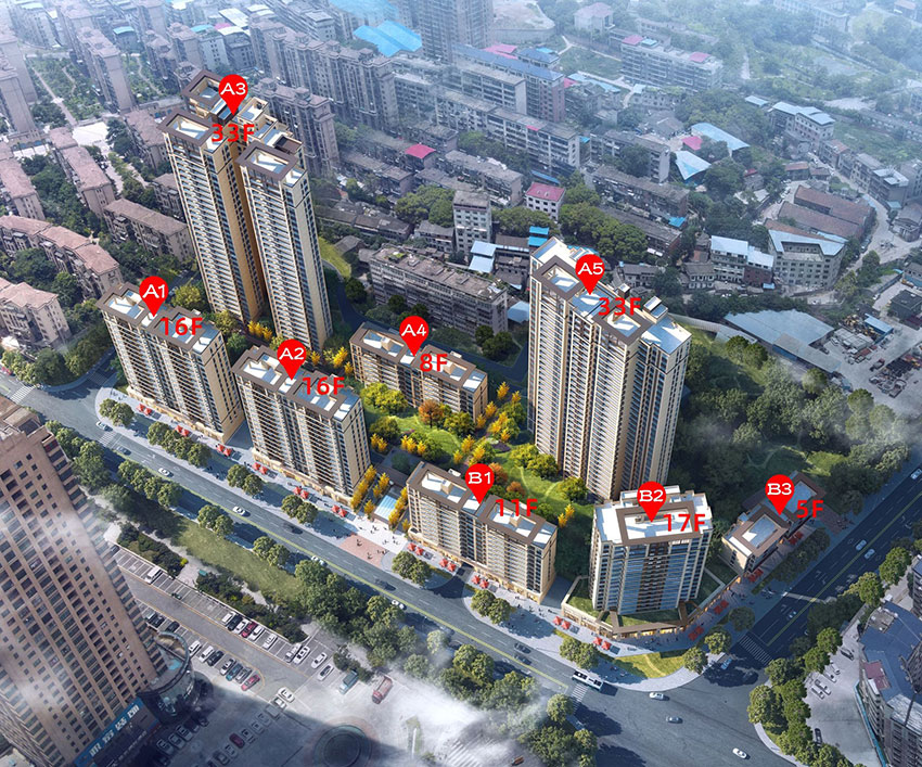 衡阳西合大成府怎么样?项目总占地面积24533.12㎡，实际建筑面积111109.38㎡，容积率3.63，绿化率33.08%，小区规划楼栋总数8栋，规划住宅总户数699户。