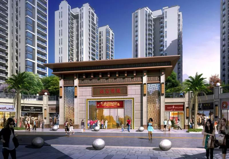 衡阳县远见领域怎么样?项目位于衡阳县西渡镇新建路，项目总占地面积约4.2万㎡，实际建筑面积约13万方，项目由8栋小高层组成（其中21层的建筑5栋，23层的建筑3栋）。