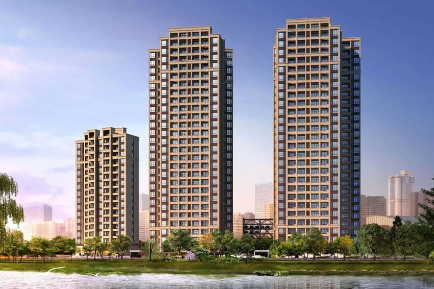 衡阳县御景湾怎么样?项目位于衡阳县西渡镇江角路9号，项目总占地面积8914.6㎡，建筑面积33627.11㎡，容积率4.10 ，绿化率33%，由3栋高层江景房错落有致排布而成。