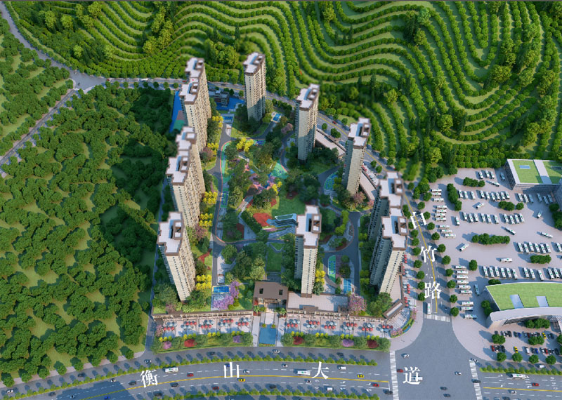 ​衡山广平盛世怎么样?项目总占地75亩，总建筑面积约18万方，由8栋高层组成，项目打造约27000㎡中心园林，社区内配有篮球场、广平盛世位于衡山县黄花新区衡山大道景贤小学西侧。