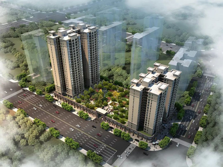 ​祁东县新水云轩高铁城怎么样?项目位于祁东县祁东高铁站正对面，项目总占地面积17亩，实际建筑面积47605.66㎡，小区规划楼栋总数2栋， 规划总户数304户，停车位180个。