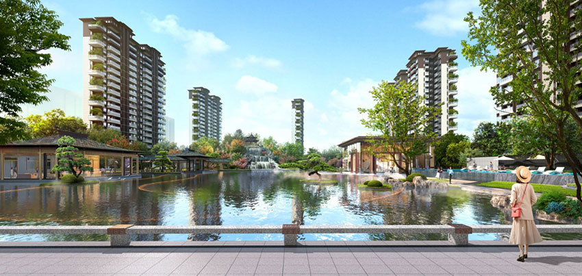 祁东县新水云轩桃花源二期位于祁东县高铁新区圣云大道与黄星路交汇处，项目总占地面积82亩，规划总套数702户，项目拥有约4万平米&ldquo;醉美桃源十八景&rdquo;的园林景观，开发商：祁东县水云轩房产开发有限公司。