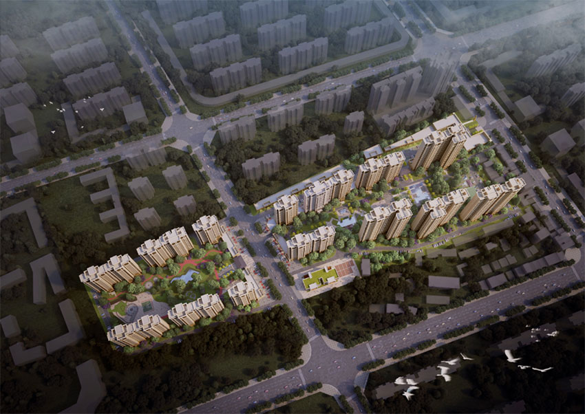 耒阳大汉龙城怎么样?项目总占地面积286亩，实际总建筑面积约60万㎡，容积率2.80，内设约20000㎡社区商业街。楼盘坐落五里牌街道107国道旁（金华二校斜对面）。