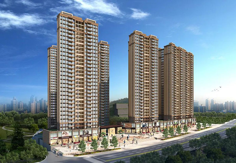 耒阳江城国际位于耒阳市迎宾大道与德泰隆路交汇处，总用地面积39.3亩，总建筑面积122640㎡，绿化率40%，开发商：耒阳市洪流房地产开发有限公司。