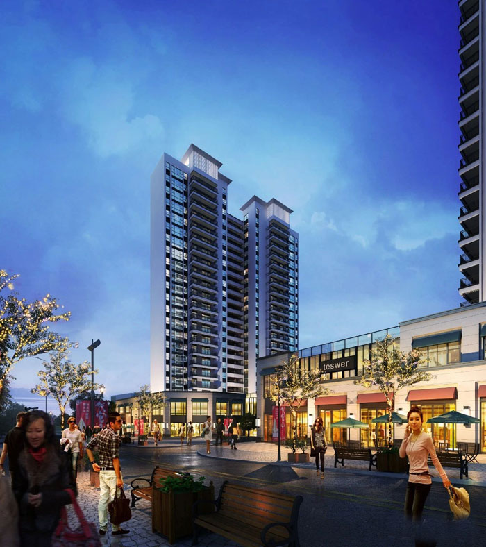 耒阳外滩锦宸位于耒阳市白云路54潮街入口处，项目总占地35亩，实际总建筑面积约9万方，规划为4栋高层住宅+综合商业，小区规划住宅总户数500余户，开发商：衡阳超越房地产开发有限公司。