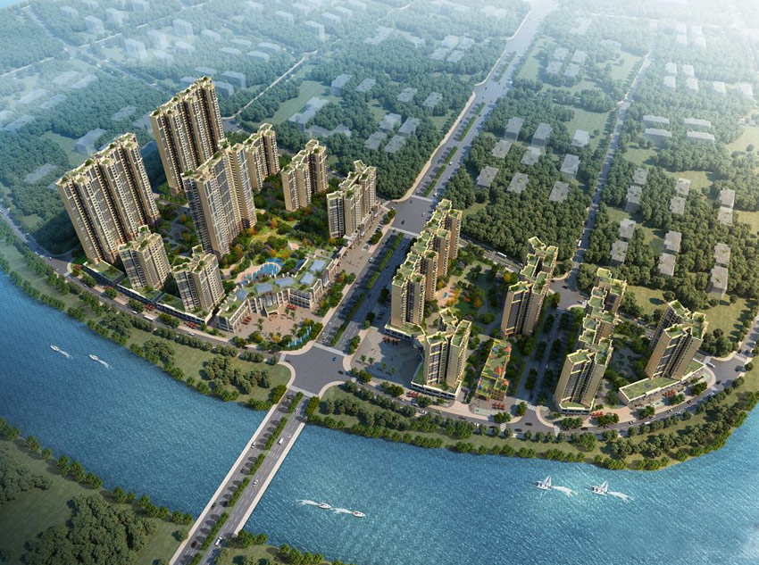 常宁万象城二期房子怎么样?项目位于北门湖行政板块与西门生活板块交汇处，周边配套完善，常宁一中、湘南实验中学、宜水小学等环伺，6.8公里沿河风光带蜿蜒而绕。