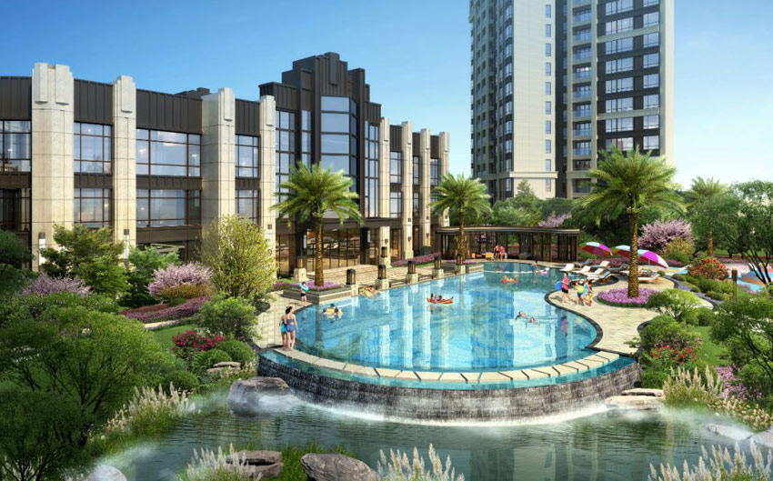 常宁万象城二期房子怎么样?项目位于北门湖行政板块与西门生活板块交汇处，周边配套完善，常宁一中、湘南实验中学、宜水小学等环伺，6.8公里沿河风光带蜿蜒而绕。