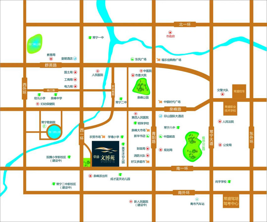 常宁常盛文博苑怎么样?项目总用地面积31951㎡，实际总建筑面积约13.5万㎡，容积率3.5，绿化率35%，由开发商宏耘教育商务置业发展有限公司倾力打造。