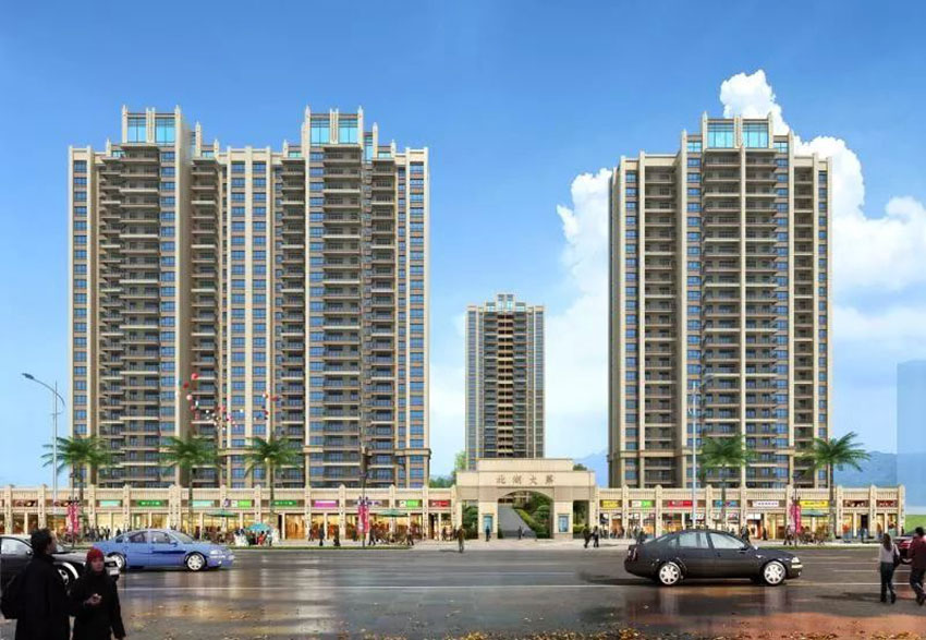 常宁北湖大第怎么样?项目总占地面积33991㎡，实际建筑面积114157.3㎡，容积率3.0，小区规划楼栋总数8栋，规划住宅总户数664户，停车位684个。