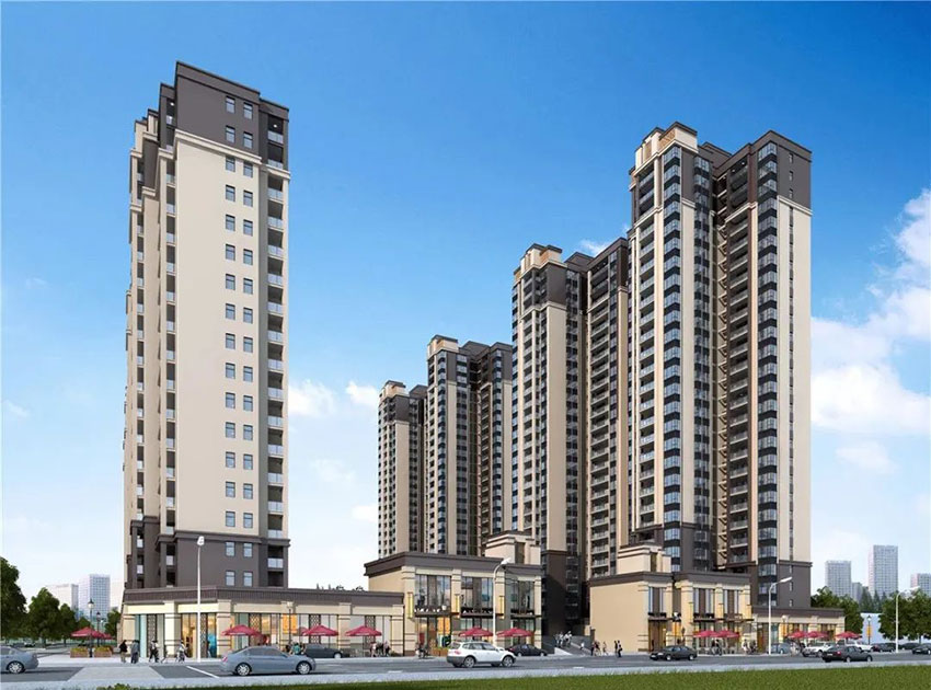 常宁清华一品国宾府位于常宁市青阳北路市政府东侧，项目总占地面积32100㎡，实际建筑面积86400㎡，停车位560个（地上120个，地下420个），小区规划住宅总户数512户。