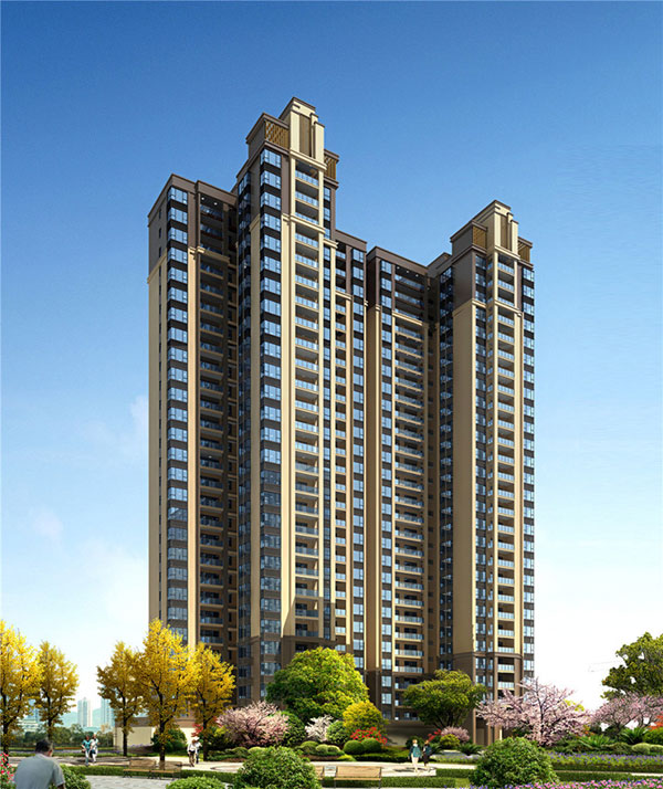 常宁清华一品国宾府位于常宁市青阳北路市政府东侧，项目总占地面积32100㎡，实际建筑面积86400㎡，停车位560个（地上120个，地下420个），小区规划住宅总户数512户。