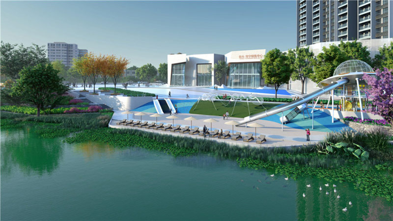 常宁合兴新城位于常宁市常宁大道潭水河南岸，项目总占地面积约350亩，实际建筑面积约60万方，规划建设成集居住、风情商业街、滨河风光带等多元业态为一体的大城。