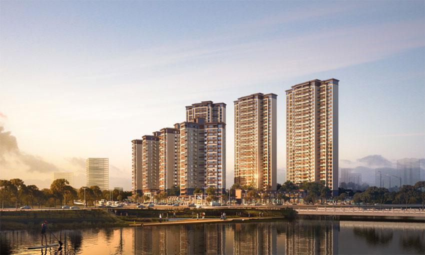 常宁万象玖樟台怎么样?项目总用地面积27944.1㎡，实际建筑面积95527.64㎡，容积率3.0，楼盘坐落于常宁市北一环宜水大桥西侧（文郡润东学校旁）。