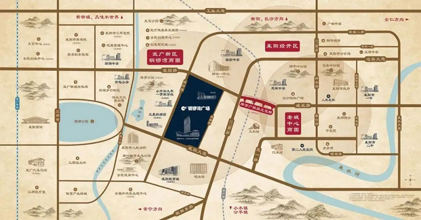 耒阳铜锣湾广场楼盘值得买吗？耒阳铜锣湾广场位于武广新城耒阳大道中段，项目占地面积约400亩，规划集生态住宅、大型商业、约138米云顶商住中心于一体的品质大盘，自建品牌幼儿园。