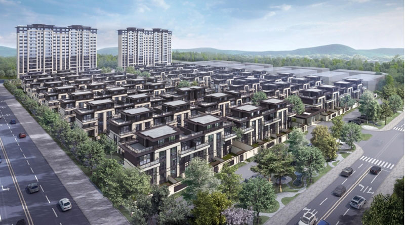 常宁美庭湾在哪个位置？项目位于常宁市西二环华岁商贸城西侧，项目由两栋17层高层、36栋123席新中式别墅组成。项目内建有中庭园林广场，绿化率约35%，开发商：常宁市华岁市场开发有限公司